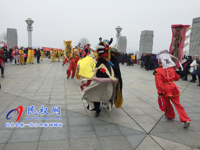 民權(quán)縣組織非遺項(xiàng)目參加元宵節(jié)全市文化展演活動