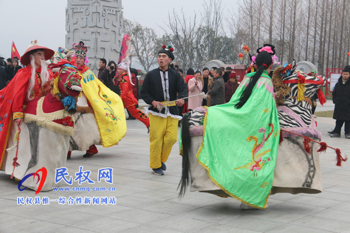 民權(quán)縣組織非遺項(xiàng)目參加元宵節(jié)全市文化展演活動