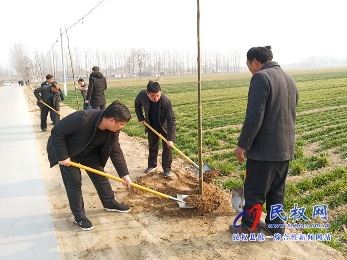 白云寺鎮(zhèn)開展春季義務(wù)植樹活動(dòng)