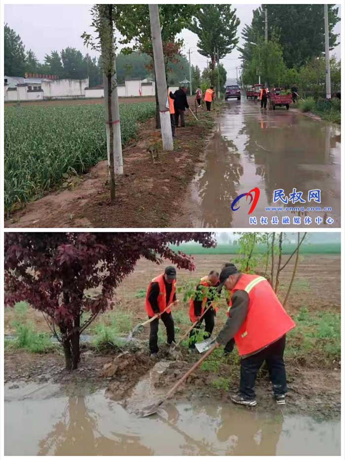 民權(quán)縣交通運輸局加強雨后公路養(yǎng)護工作