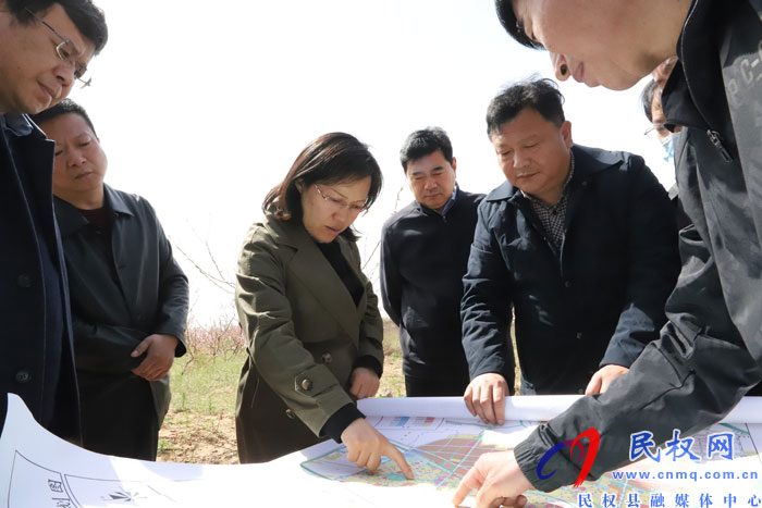 縣委副書記、縣長王靜嫻調(diào)研城市發(fā)展用地情況