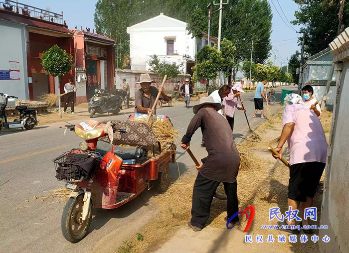 胡集鄉(xiāng)：掀起麥收后人居環(huán)境整治高潮