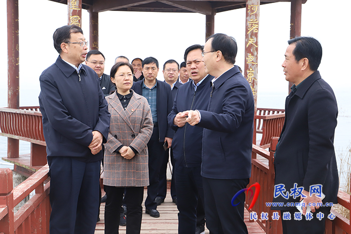 黃河水利委員會河南黃河河務(wù)局一級巡視員姚自京一行蒞民調(diào)研水利工程、黃河故道工作