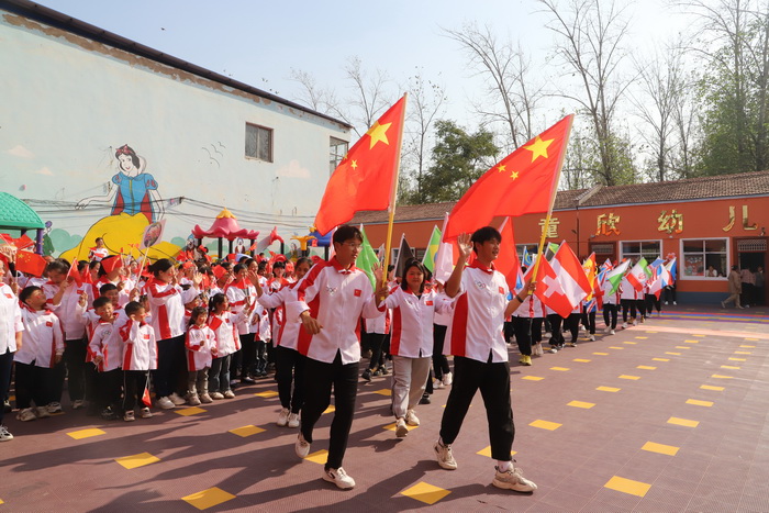  全民奧運(yùn)會(huì)，等你來(lái)挑戰(zhàn)！野崗鎮(zhèn)童欣幼兒園舉行親子運(yùn)動(dòng)會(huì)