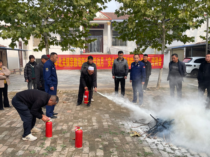 北關(guān)鎮(zhèn)：開展宗教場所消防活動月“安全檢查暨消防安全知識”培訓會